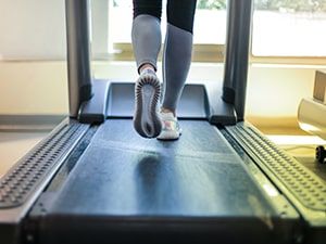 Running on the Treadmill in Your Farmville Apartment Fitness Center